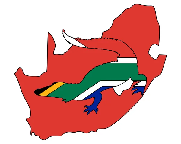 Krokodil Südafrika — Stockfoto