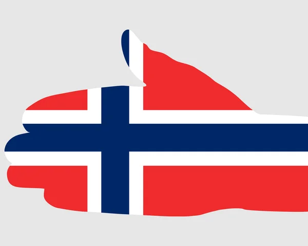 Норвезька рукостискання — стокове фото