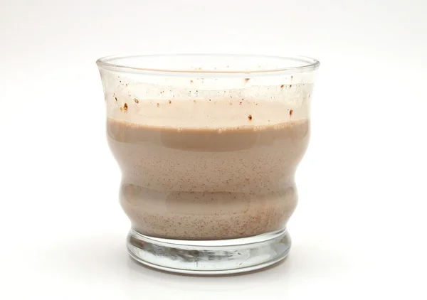 Hot chocolate on white — Stock Photo, Image