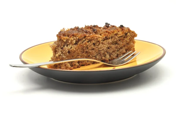 Kromka pełnoziarnistego ciasta — Zdjęcie stockowe