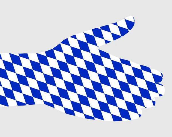Баварское рукопожатие — стоковое фото