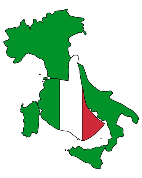 Італія рука сигналу — стокове фото