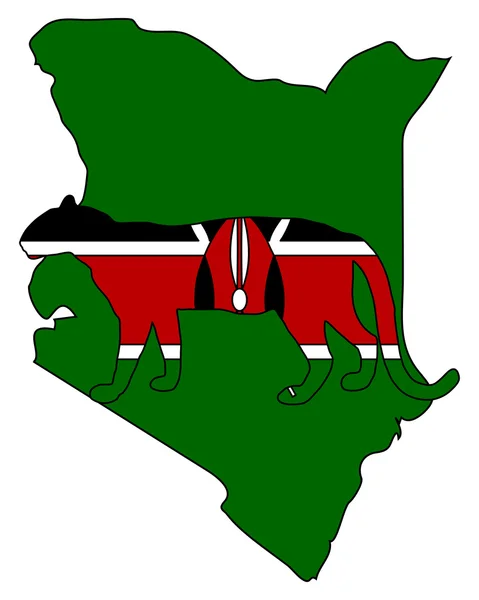 Keňa levhart — Stock fotografie