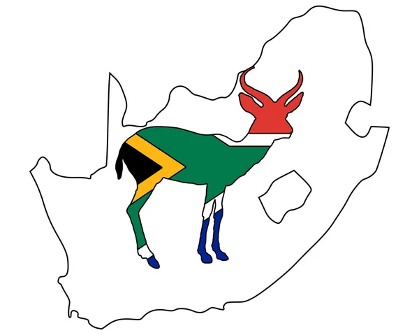 Νότια Αφρική αντιλόπη — Φωτογραφία Αρχείου