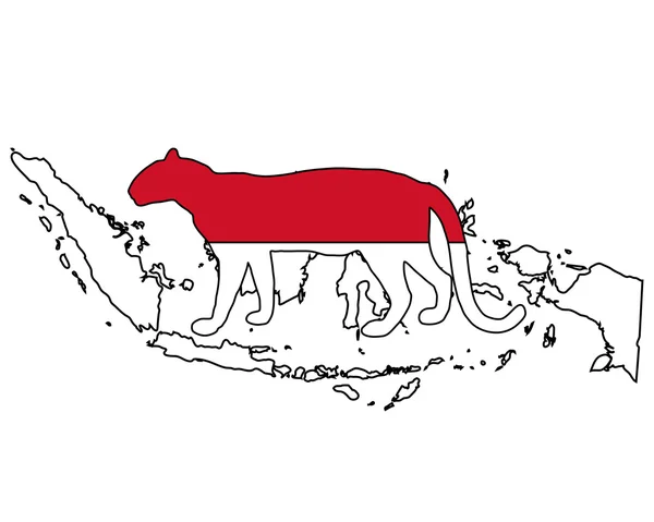 Indonesia macan tutul — Stok Foto