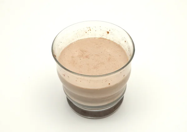 Hot chocolate on white — Stock Photo, Image