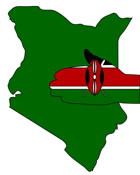 Välkommen till kenya — Stockfoto