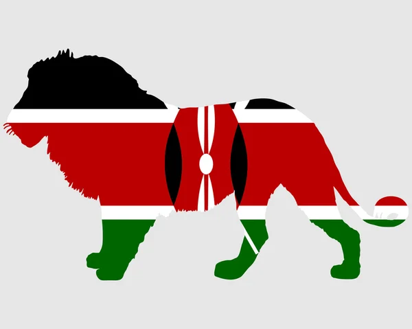 Leone Kenya — Foto Stock