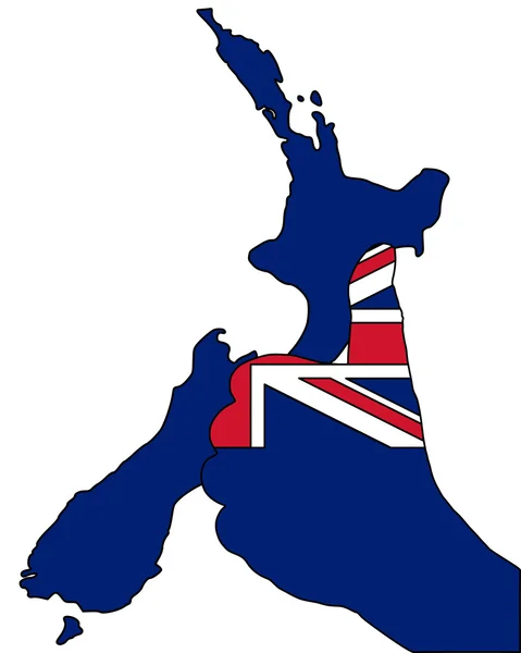 Nova Zelândia sinal de mão — Fotografia de Stock