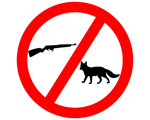 Nie strzelać Lis — Zdjęcie stockowe