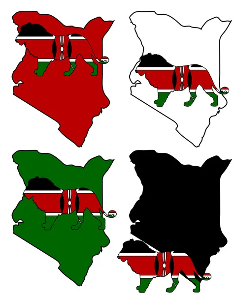 Кения, Лев — стоковое фото