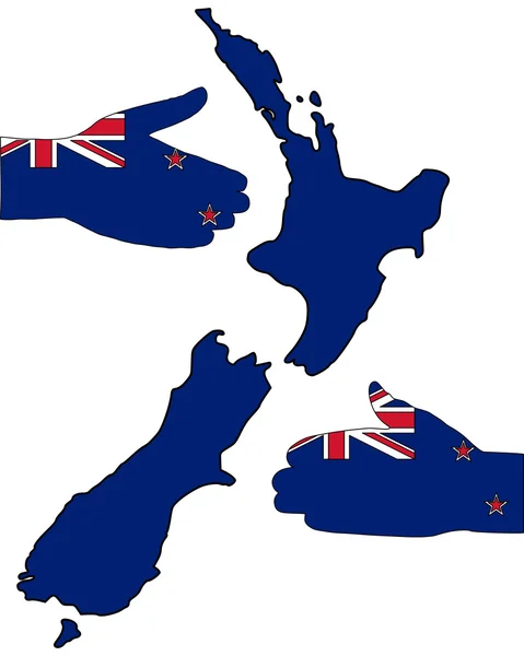 Bienvenido a Nueva Zelanda — Foto de Stock