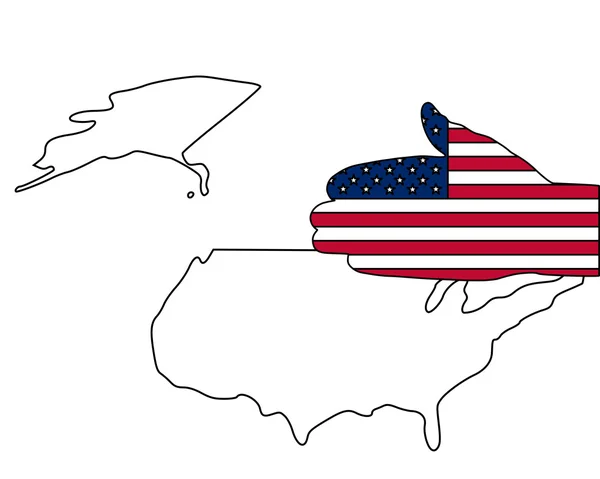Bienvenido a los Estados Unidos — Foto de Stock