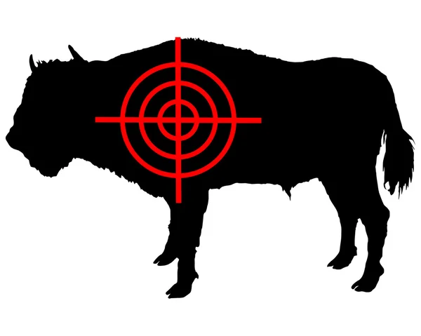 Mira de Bison — Fotografia de Stock