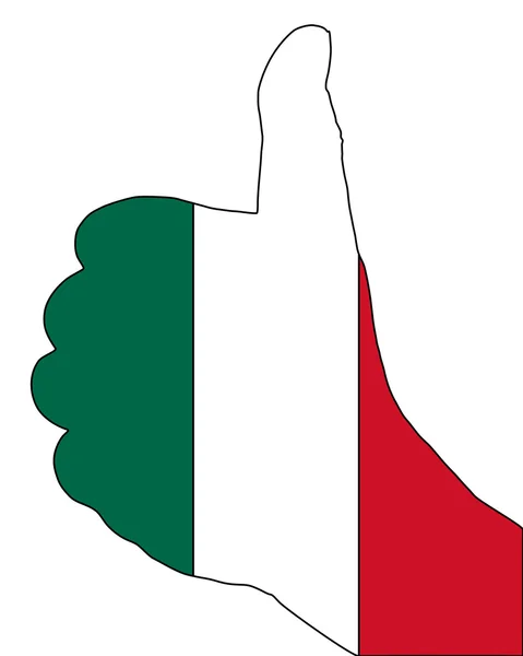 Mexican finger signal — Stock Photo, Image