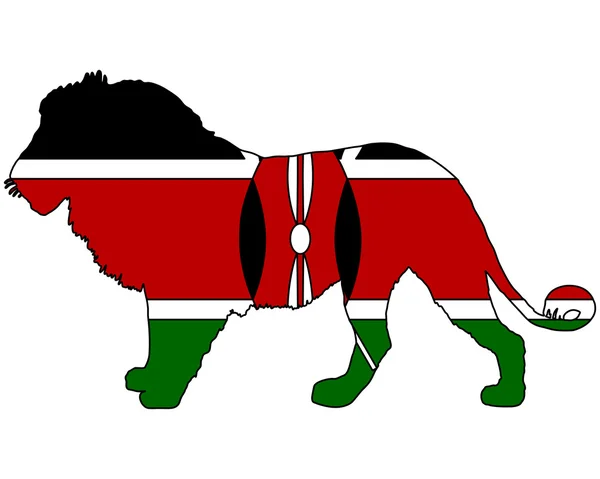 Leeuw Kenia — Stockfoto