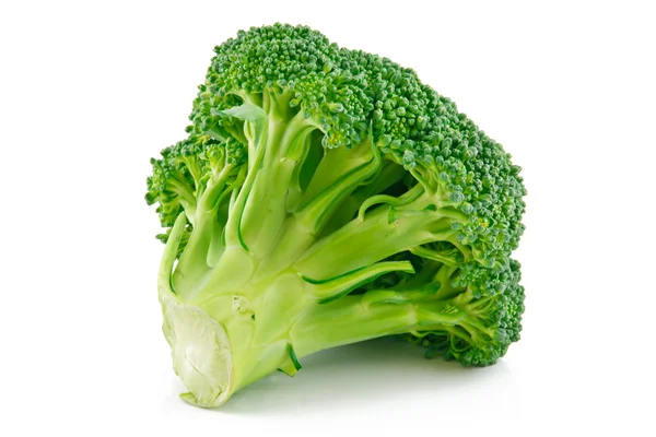 Ripe Broccoli Cabbage Isolated White Background — Stock Photo, Image