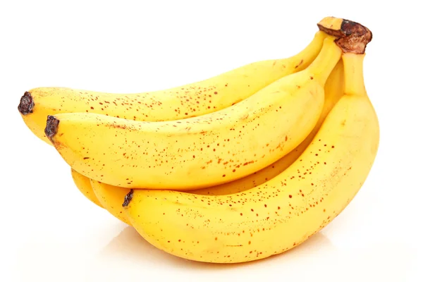 Massa mogen banan isolerad på vit — Stockfoto