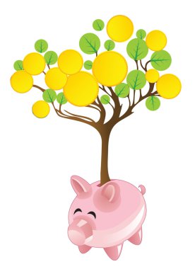 Money saving clipart