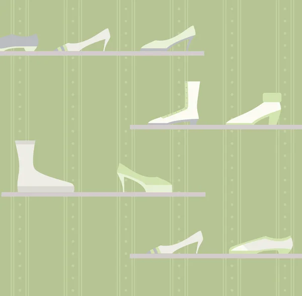 Shoe display — Stock Photo, Image