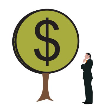 Money tree clipart