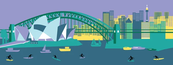 Sydney cityscape, Avustralya