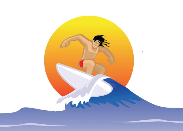 Vatten surfing — Stockfoto