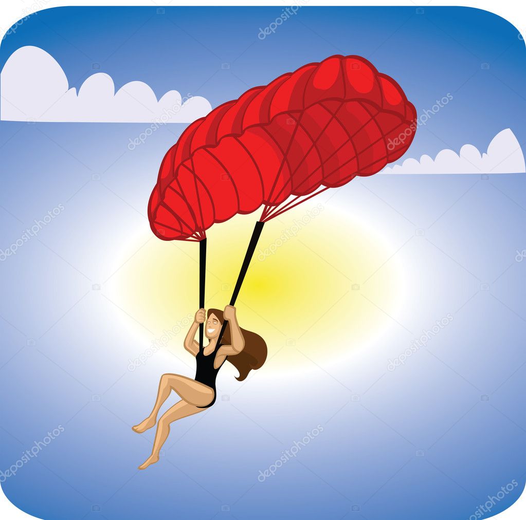 Adventure sports parachute