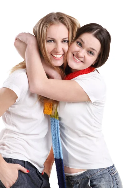 Happy smiling friends — Stock Photo, Image
