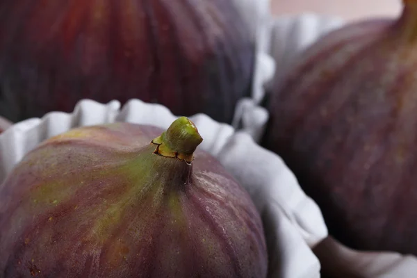 Fresh figs. Macro — Stock Photo, Image