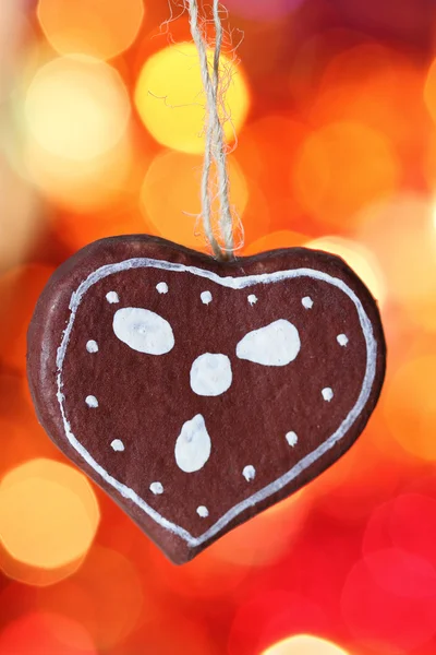 Gingerbread çerezleri dekorasyon — Stok fotoğraf