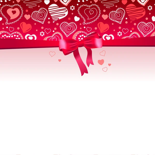 Růžový Svatého Valentýna Rám Obrysy Srdce — Stockový vektor