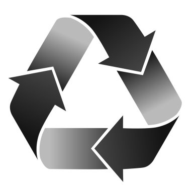 Recycle arrow clipart