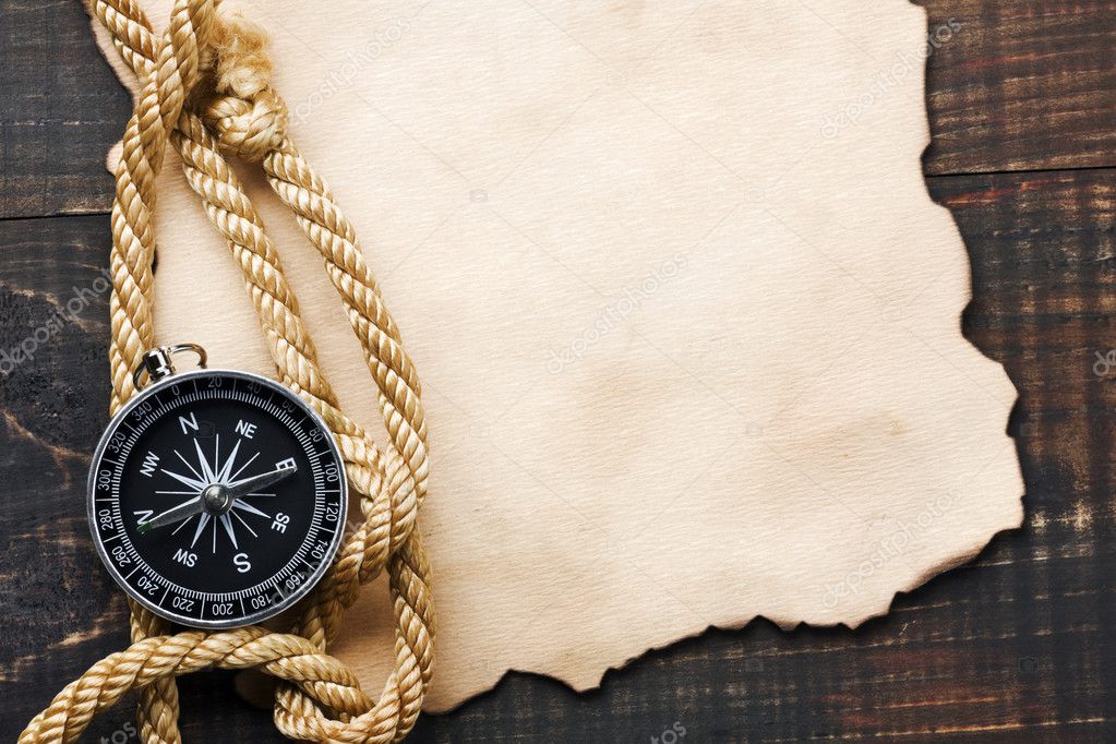 Contexte Avec Boussole Image Libre De Droit Par Doroshin C