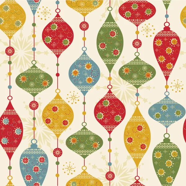 Seamless pattern with balls and stars Vector Graphics