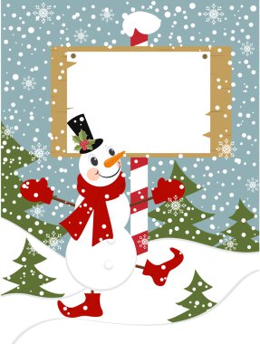 Christmas and New Years greeteng card clipart