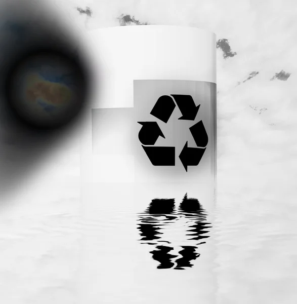 Nowe technologie recyklingu miękkie — Zdjęcie stockowe