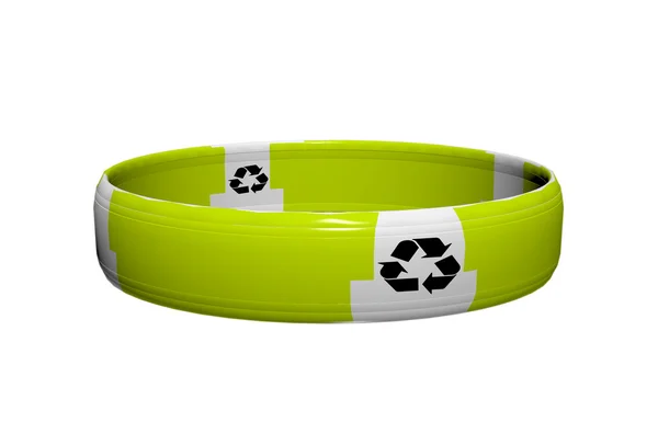 Anillo de gestión del reciclaje — Foto de Stock