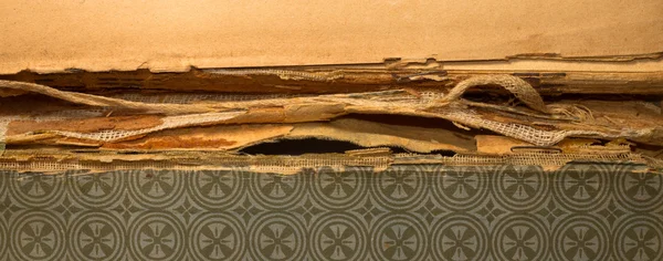Древняя бумага где-то началась в 1900 — стоковое фото