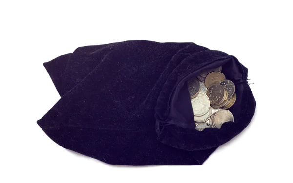 stock image Bag Of Coins