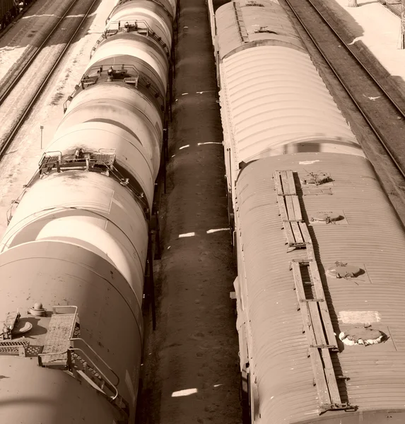Freight Cars — Stock Photo, Image