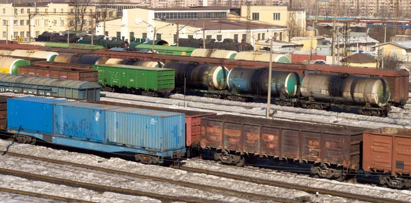 Güterwagen — Stockfoto