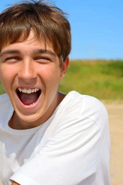 Adolescente feliz — Fotografia de Stock