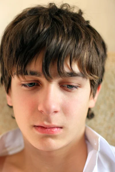 Adolescente triste — Fotografia de Stock