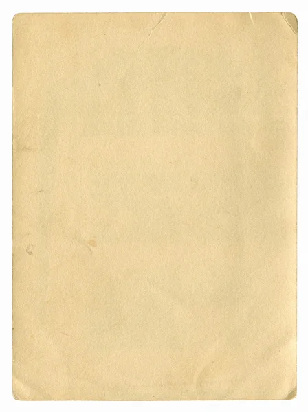 Starý papír, samostatný — Stock fotografie