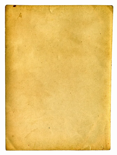 Old paper isolated Stock Picture
