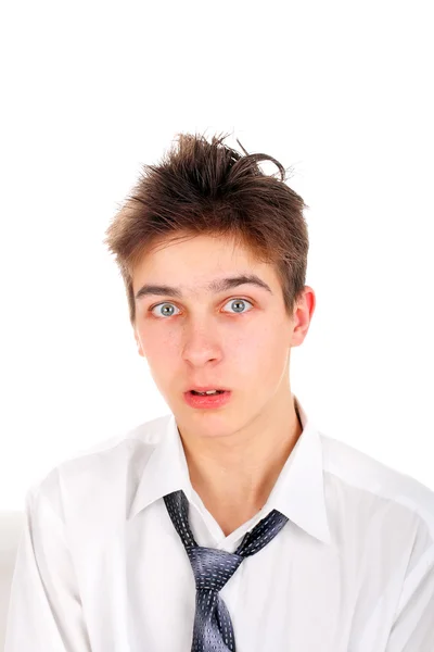 Shocked teenager — Stock Photo, Image