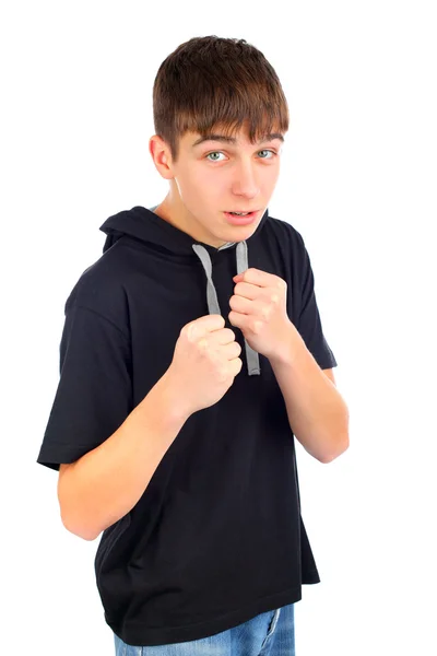 Подростковый боксер — стоковое фото