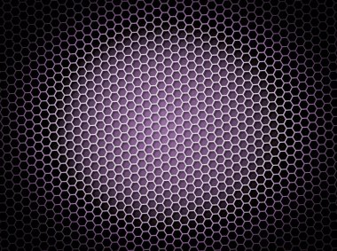 Honeycomb Background Purple clipart