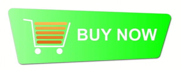 Buy Now Green — Stock Photo, Image